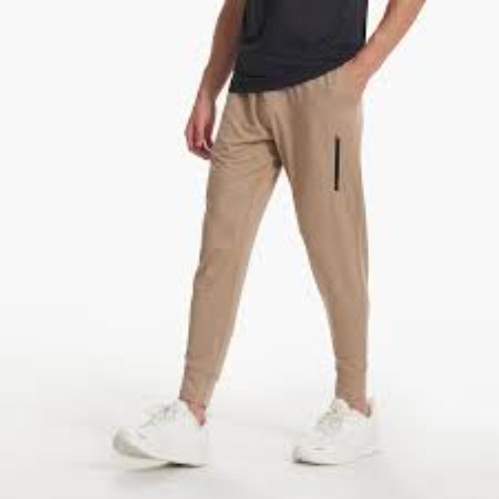 🔥🔥 NEW VUORI Sunday Performance Jogger - Camel Heather - SIZE M 🔥🔥